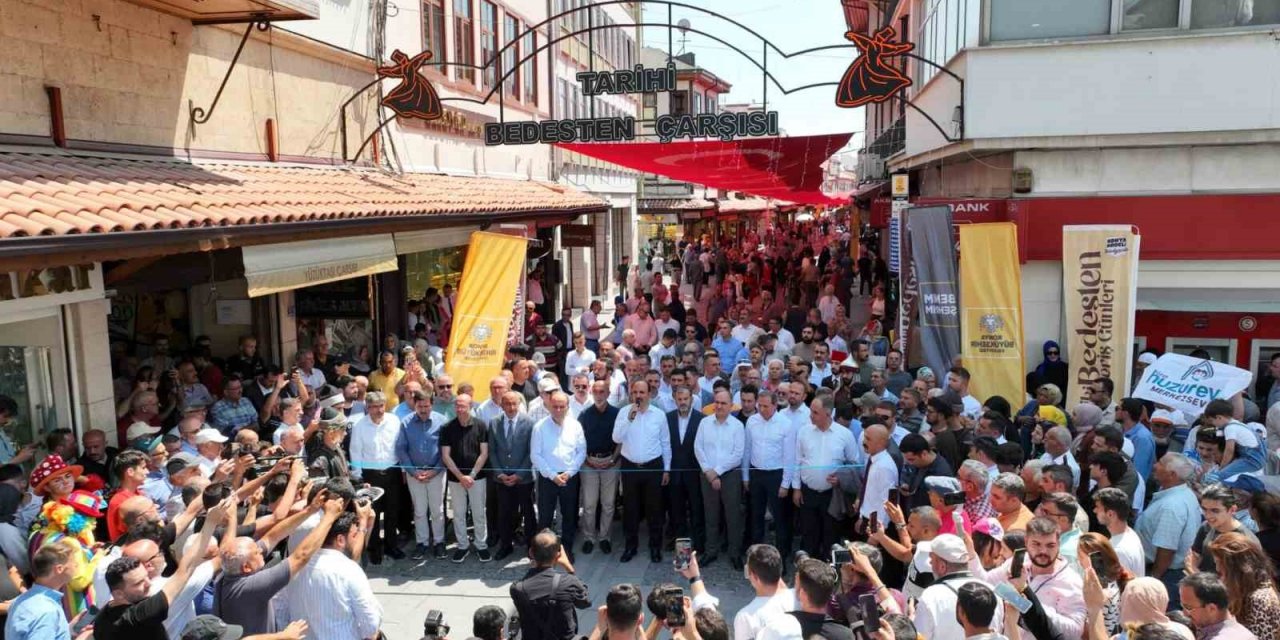 Konya’da 2’inci “Tarihi Bedesten Alışveriş Günleri" Büyük Coşkuyla Başladı