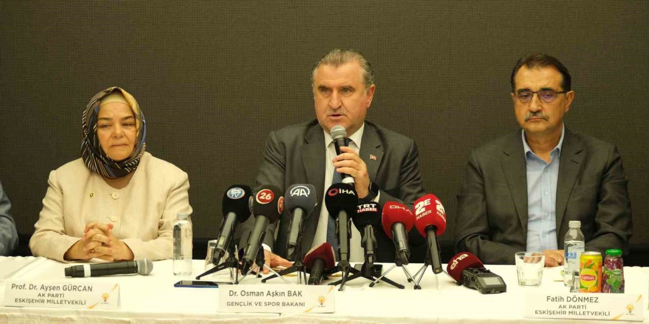 Bakan Bak, "dünya’da En Büyük Yurt Kapasitesine Sahip Ülkeyiz”