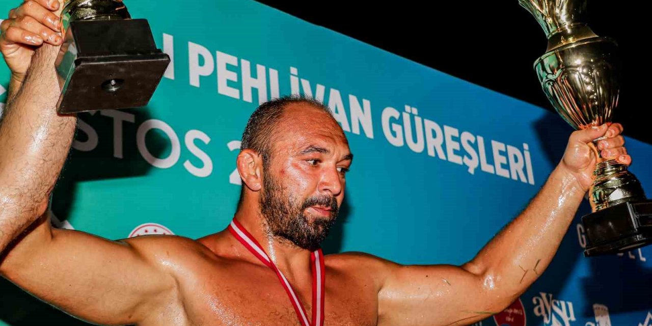 Gökbel’de Başpehlivan Ali Gürbüz Oldu