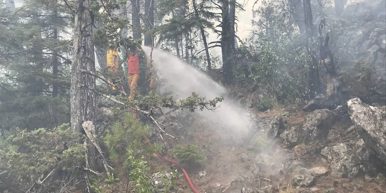 Akseki’deki Orman Yangınında 45 Hektar Alan Zarar Gördü