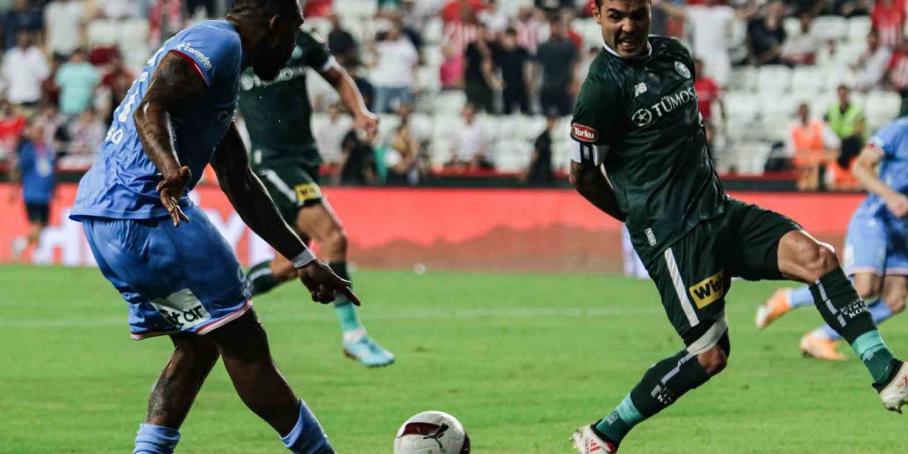 Trendyol Süper Lig: Antalyaspor: 1 - Konyaspor: 1 (maç Sonucu)