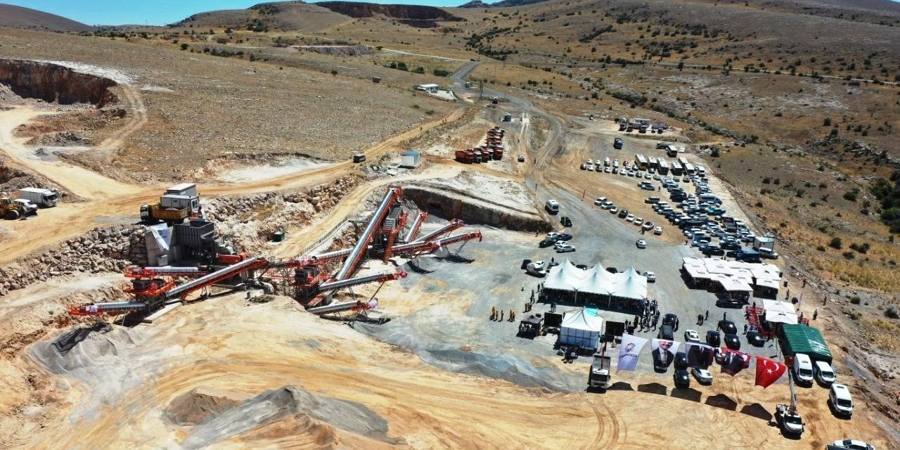 Kayseri’de Tek, Türkiye’de Sayılı Olan Konkasör Tesisi Açıldı