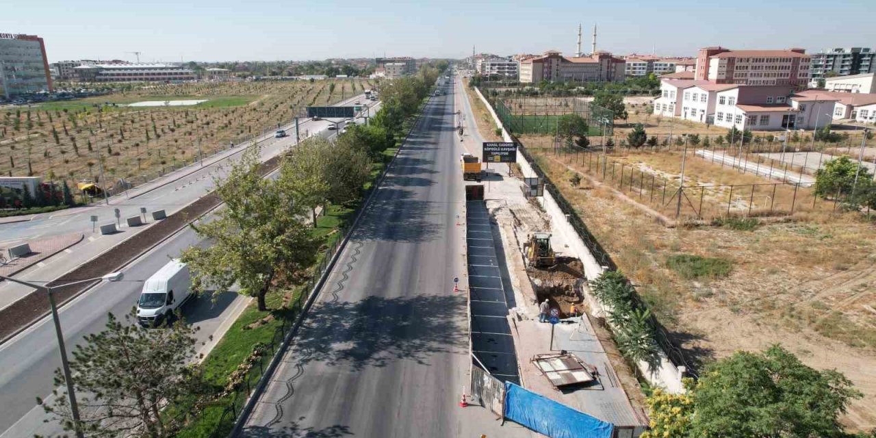 Konya Şehir Hastanesi Önünde Köprülü Kavşak Çalışmalarına Başlandı