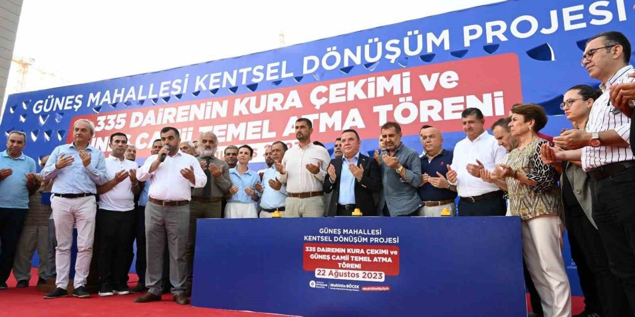 Güneş Mahallesi Kentsel Dönüşümü’nde Çifte Sevinç