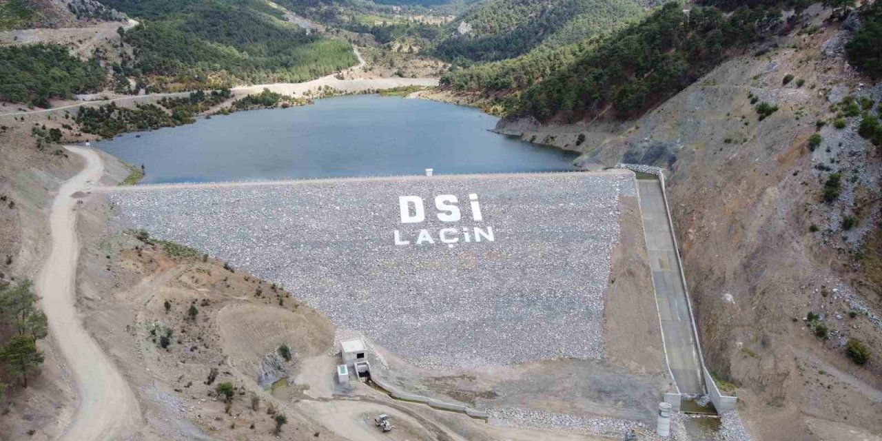 Eskişehir Sarıcakaya Laçin Barajı Ve Sulaması Tamamlandı