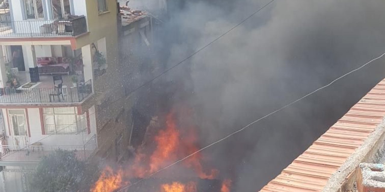 Yatalak Çift Çıkan Yangında Hayatını Kaybetti