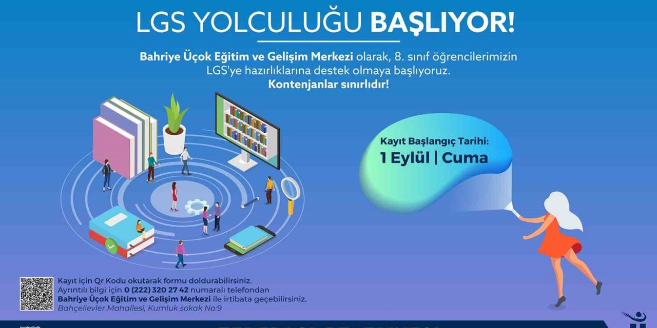Tepebaşı Belediyesi Lgs’ye Hazırlanan Öğrencilerin Yanında