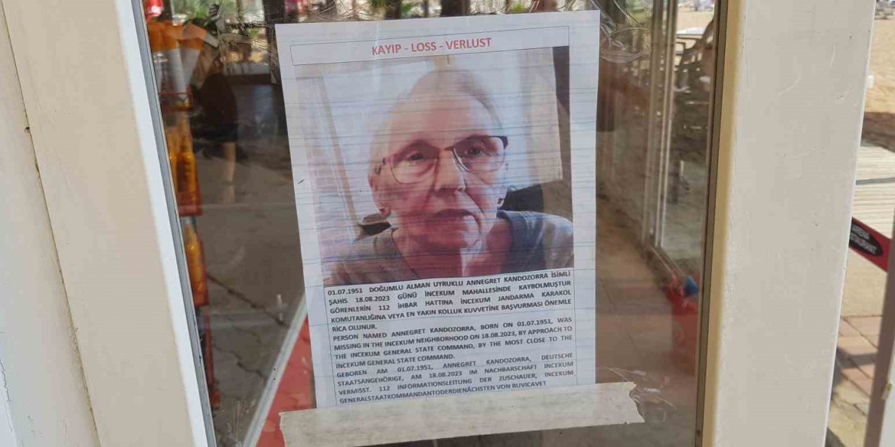 10 Gündür Kayıp Olan Alman Kadın 3 Dilde Basılan Afişlerle Aranıyor