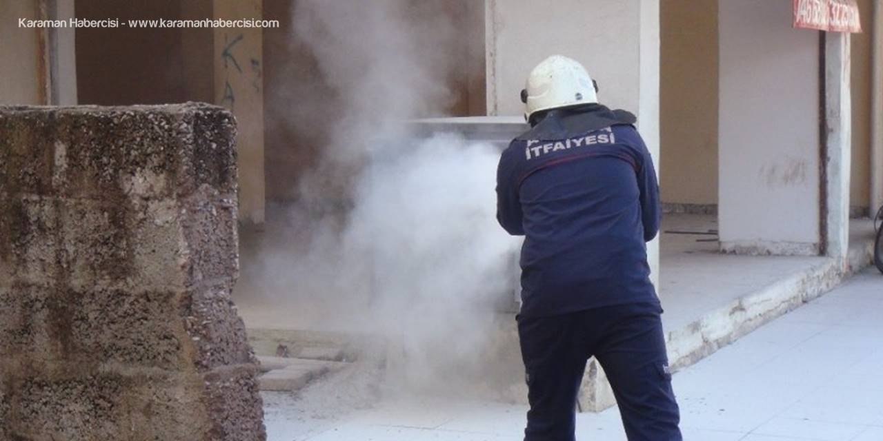 Antalya'da Elektrik Panosundaki Yangın Korkuttu