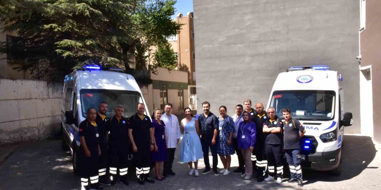Esogü Hastanesi’nde 2 Yeni Ambulans Hizmet Vermeye Başladı