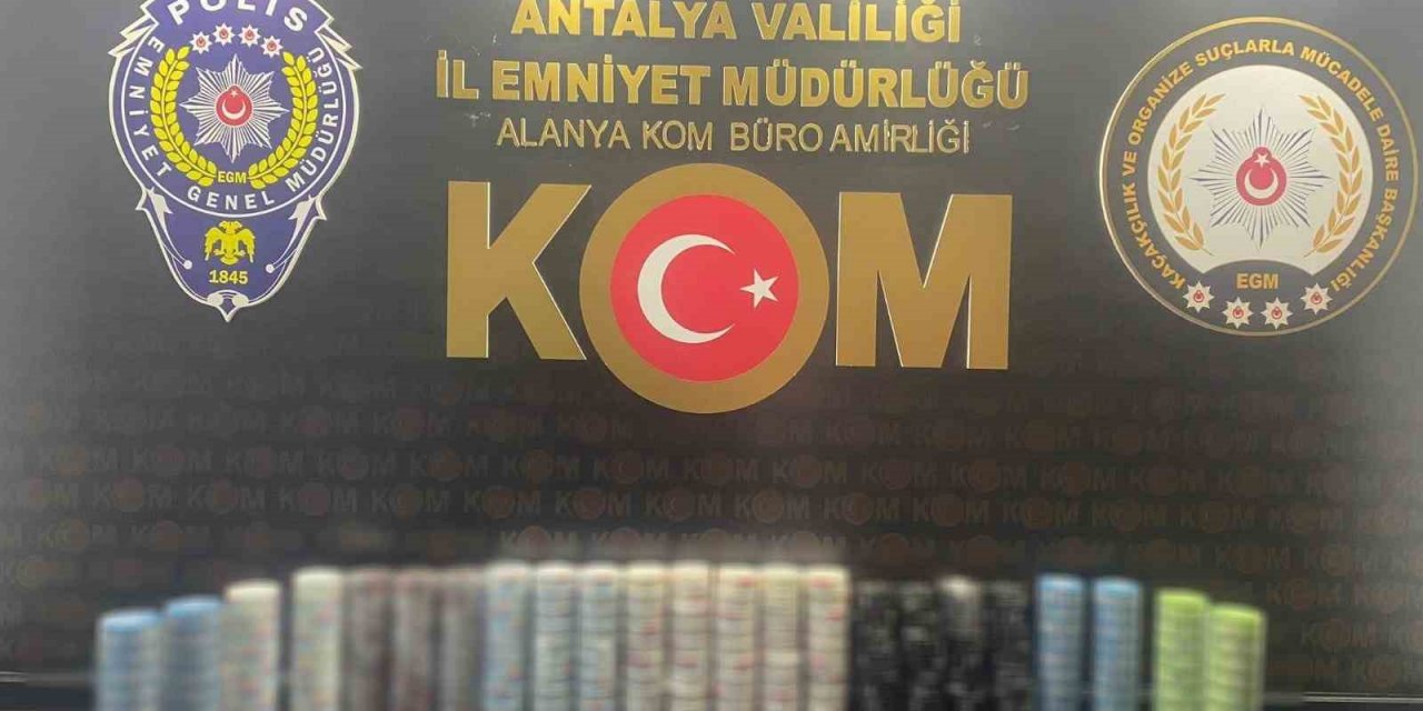 Antalya Sahte Alkol Ve Kaçak Sigara Operasyonu