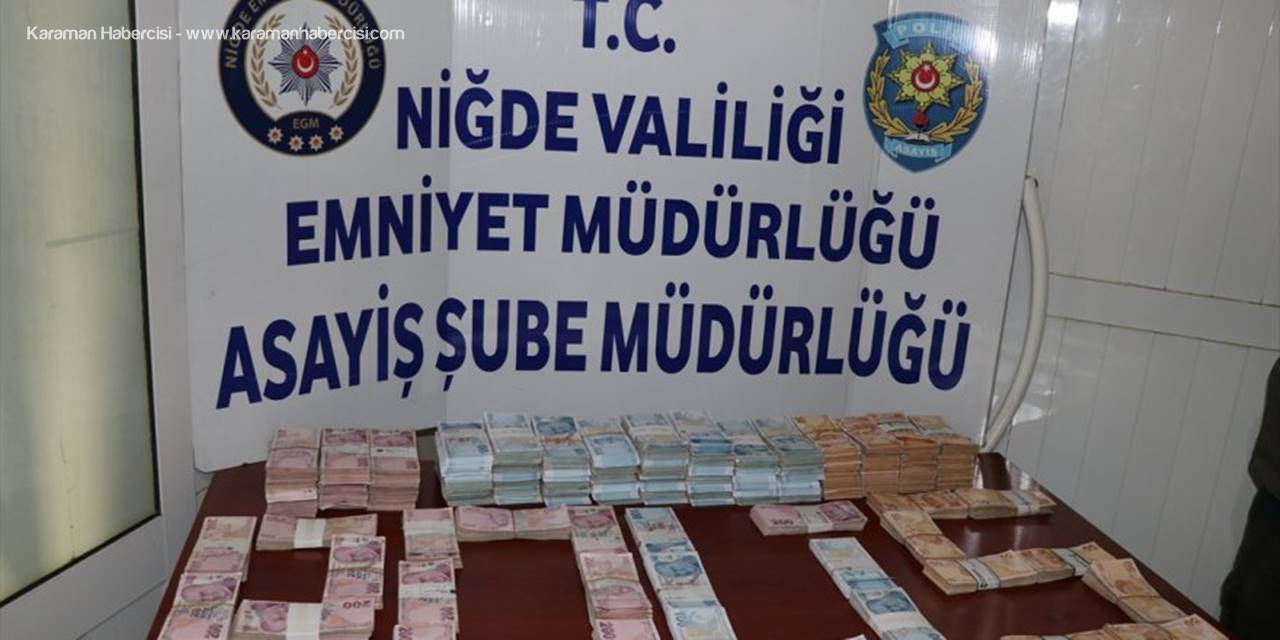 Niğde'de 1,5 Milyon Lirayı Çalan Hırsızlar, "Özel Ekip"ten Kaçamadı