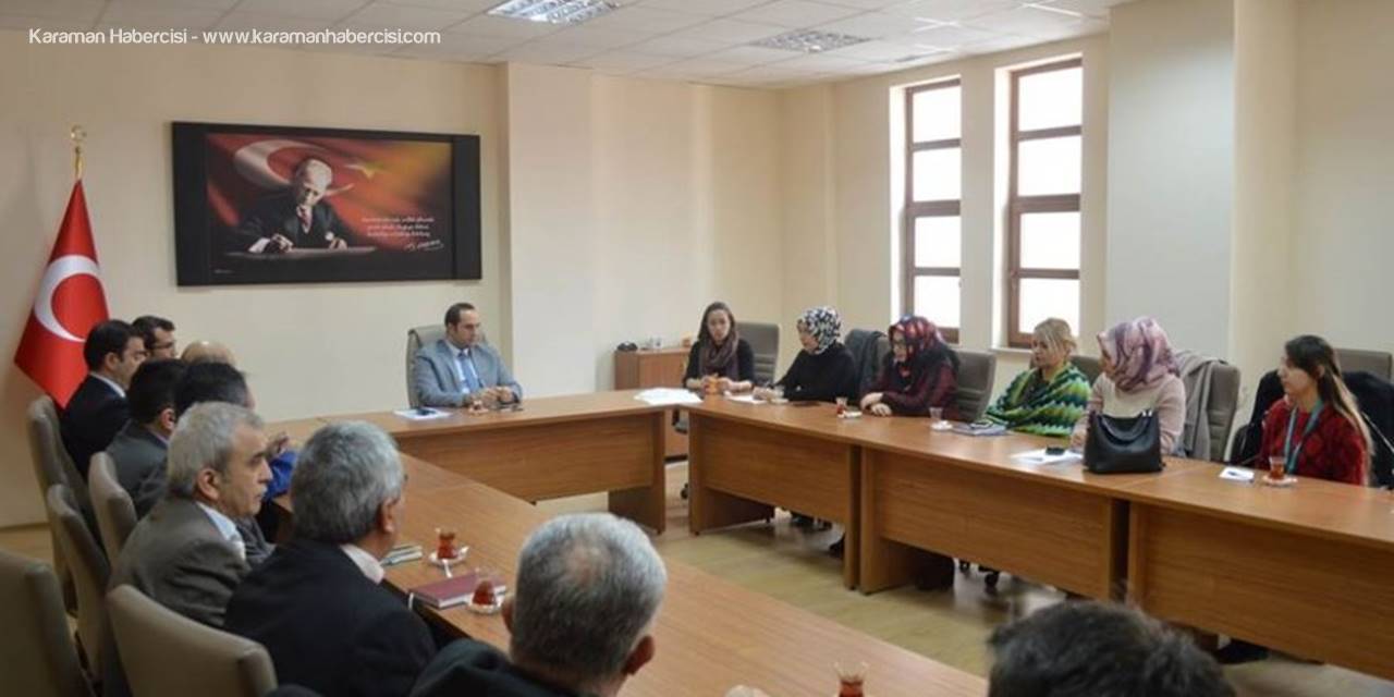 Karaman'da "Bağımlılıkla Mücadele" Toplantısı