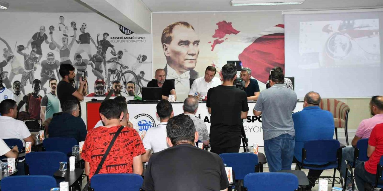 Kayseri Süper Amatör Küme Fikstürü Çekildi