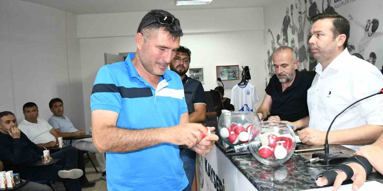 Kayseri Süper Amatör Küme Fikstürü Çekildi