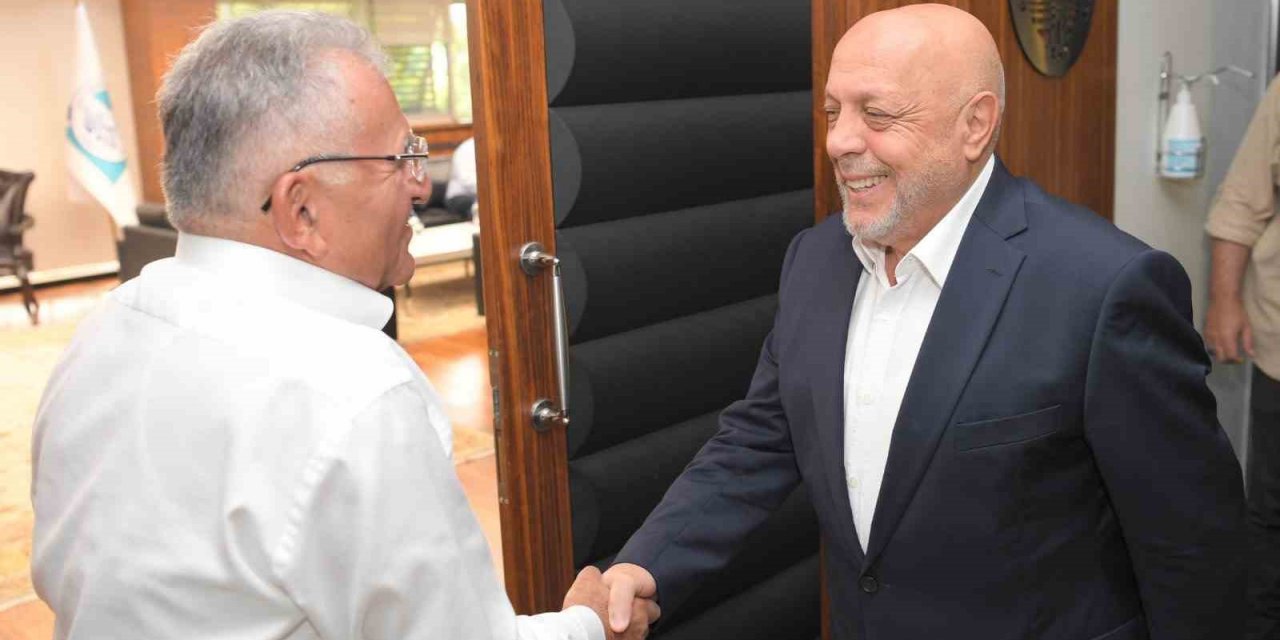 Başkan Büyükkılıç, Hak-iş Genel Başkanı Arslan’ı Ağırladı