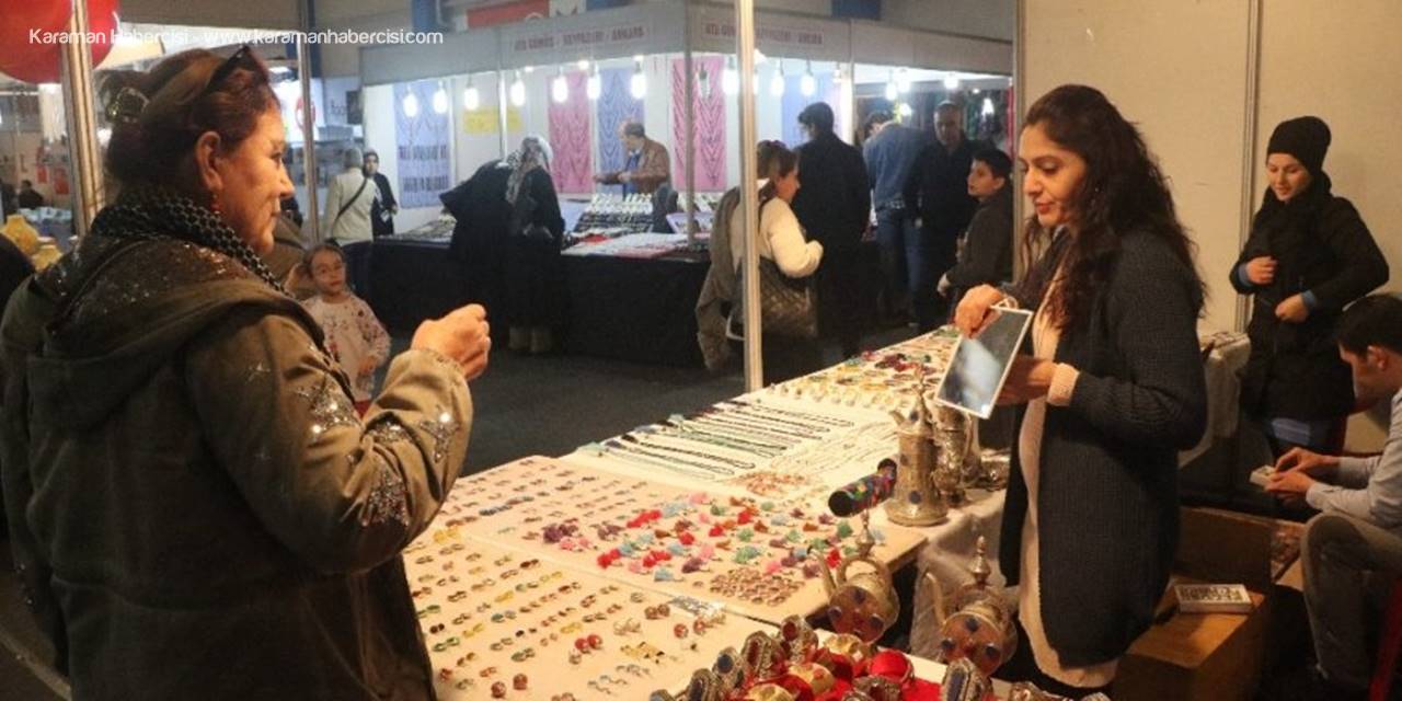 Sevgililer Günü İçin Hediyelik Eşya, El Sanatları Ve Yöresel Ürünler Fuarı Mersin’de Açıldı