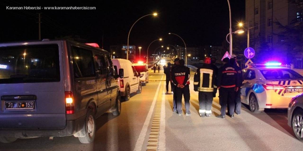 Karaman'da Köprü Üzerinde Şüpheli Valiz Alarmı