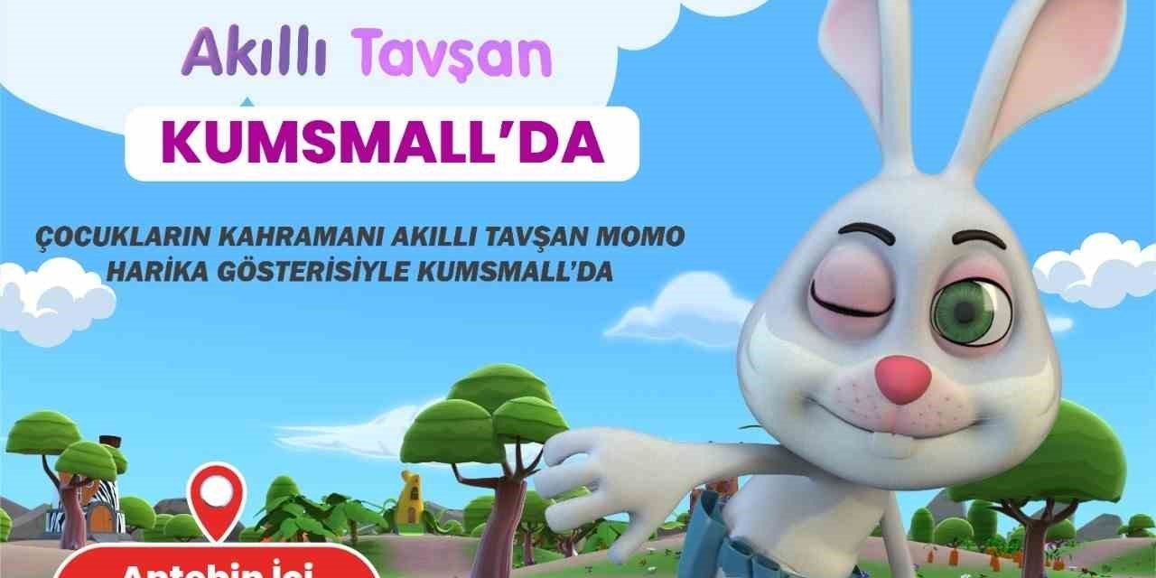 Akıllı Tavşan Momo, Kumsmall Avm’ye Geliyor