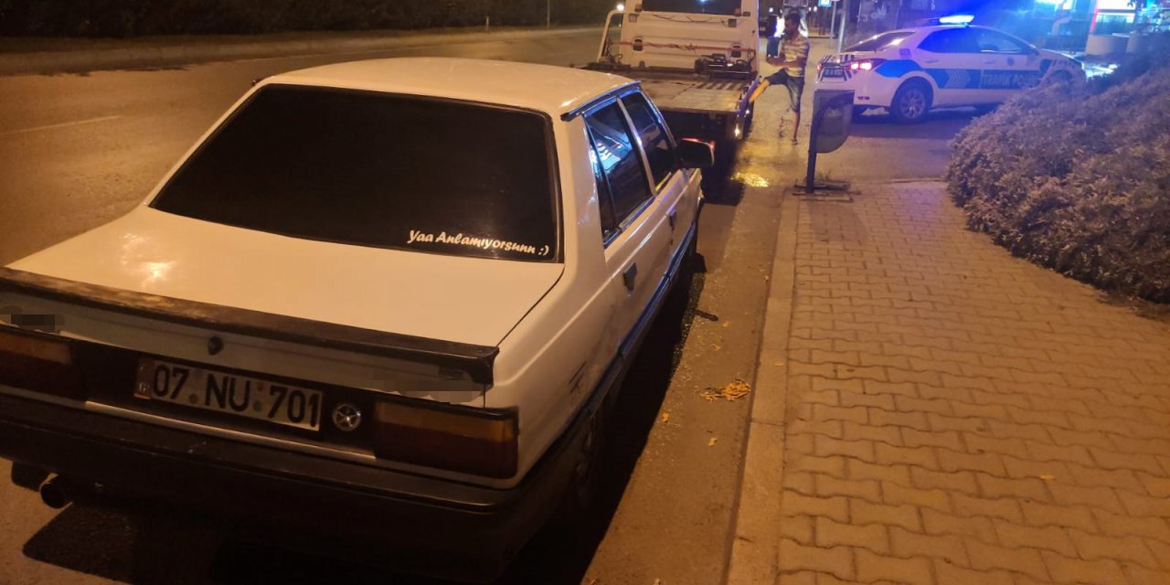 Gürültü Kirliliği Yapan Otomobil Trafikten Men Edildi