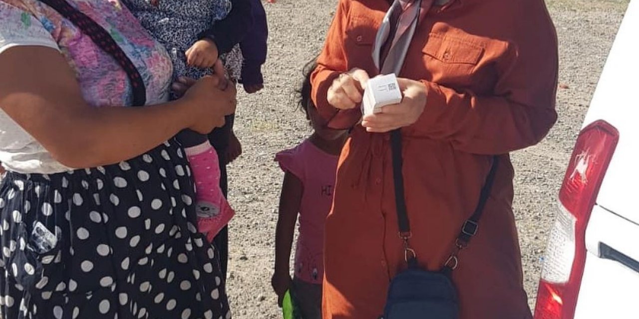 Sağlık Hizmeti Mevsimlik İşçilerin Ayağına Götürdüler