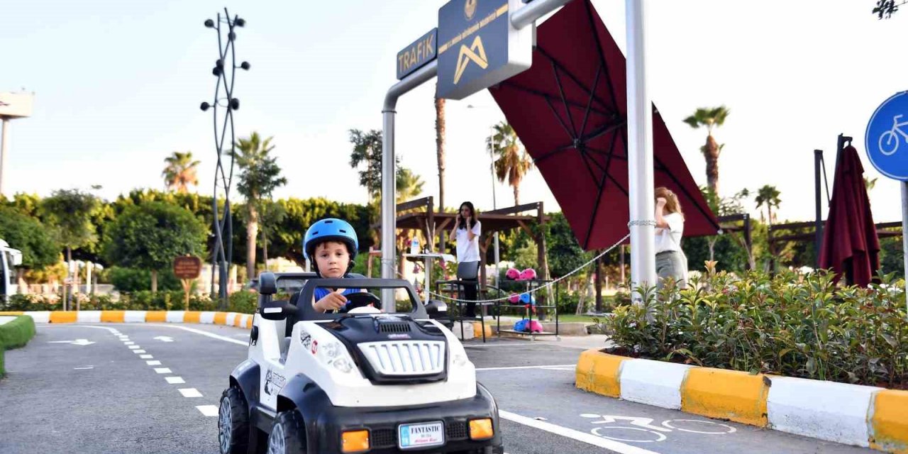 Mersinlilerin Yeni Gözdesi ’trafik Park’ Oldu