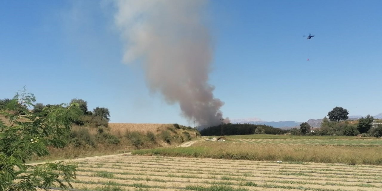 Manavgat’ta Orman Yangını Kontrol Altına Alındı