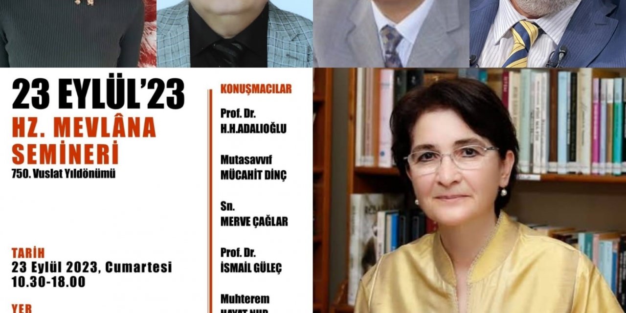 Hz. Mevlâna Yılına Özel Seminer Düzenlenecek