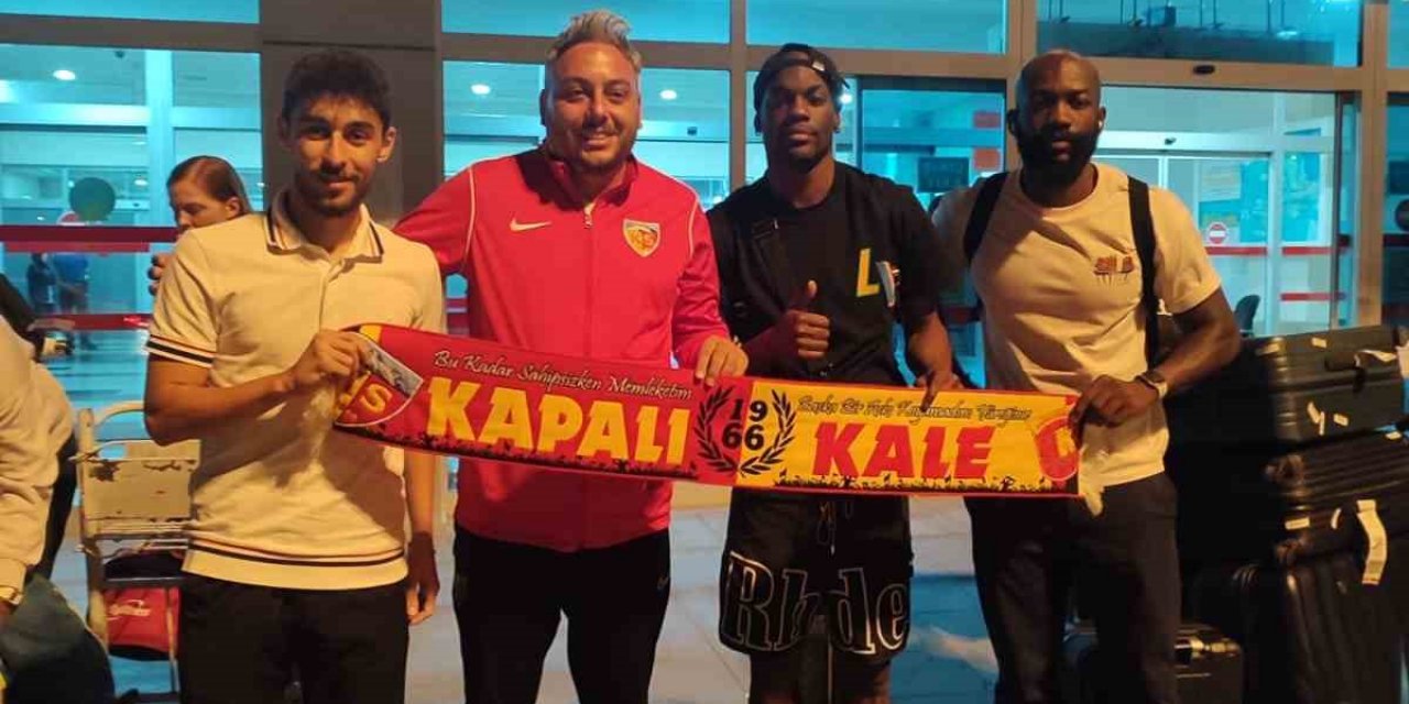 Kayserispor’un Yeni Transfleri Kayseri’ye Geldi