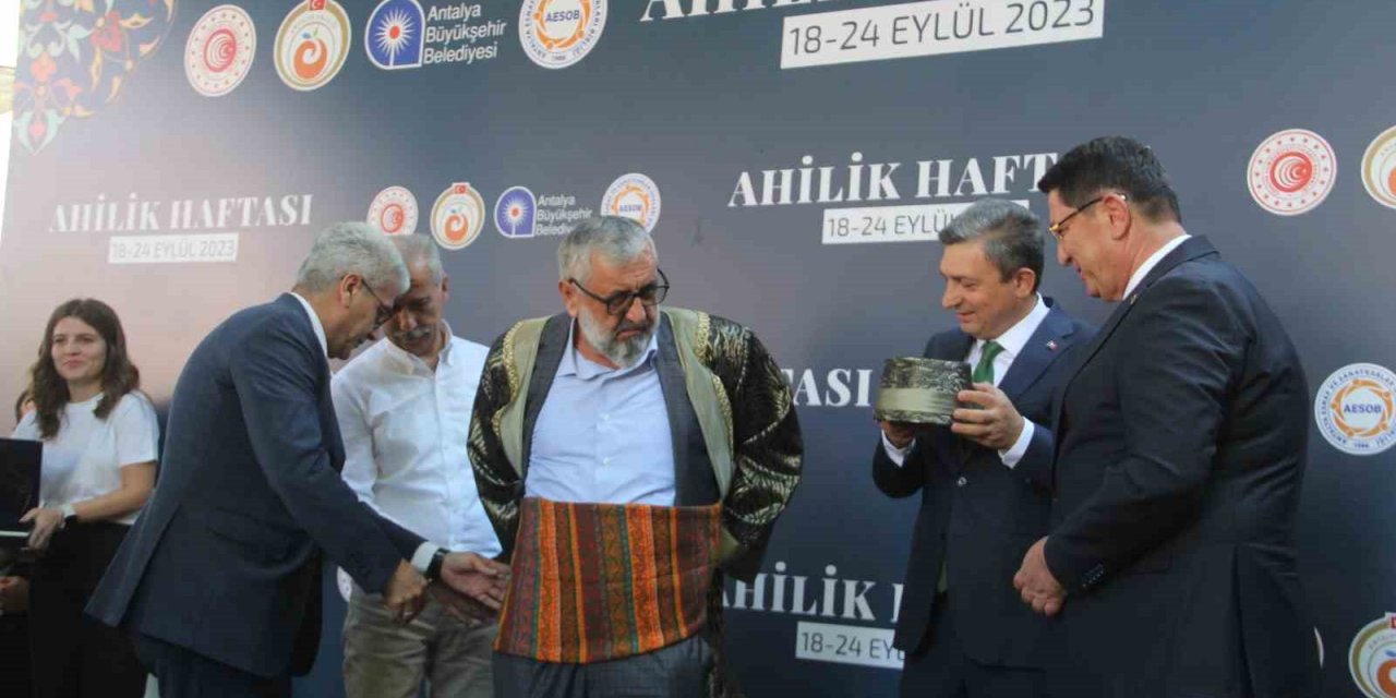 Antalya’da 36. Ahilik Haftası Törenle Kutlandı