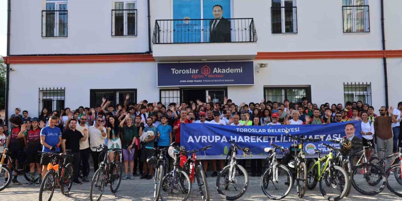 Toroslar’da Bisikletli Sürüş Ve Arabasız Gün Etkinliği Yapıldı