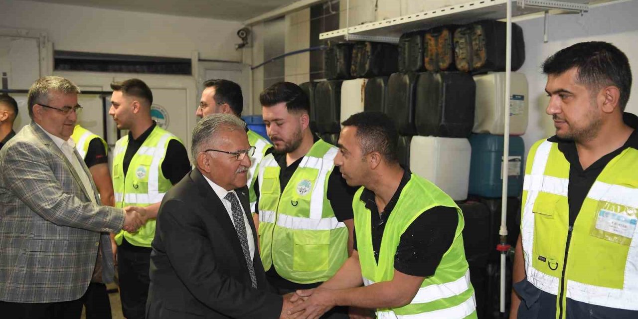 Başkan Büyükkılıç’tan Teknik Ziyaret