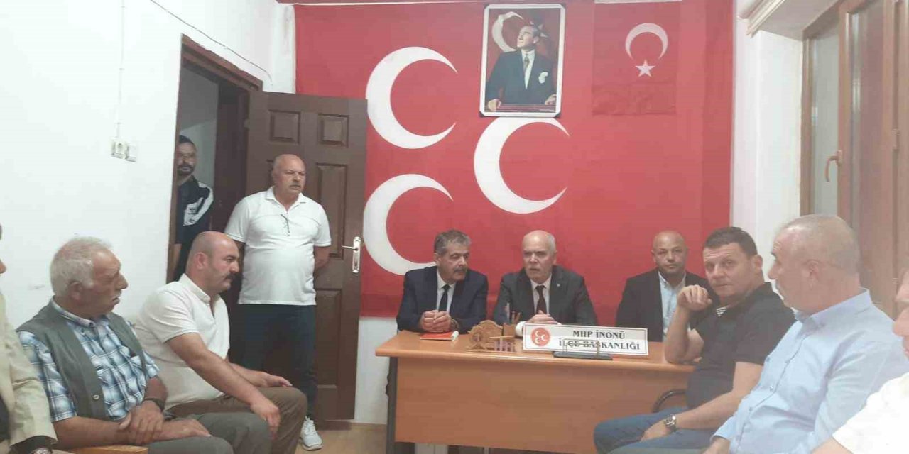 Mhp İl Başkanı Candemir’den İnönü’ye Ziyaret