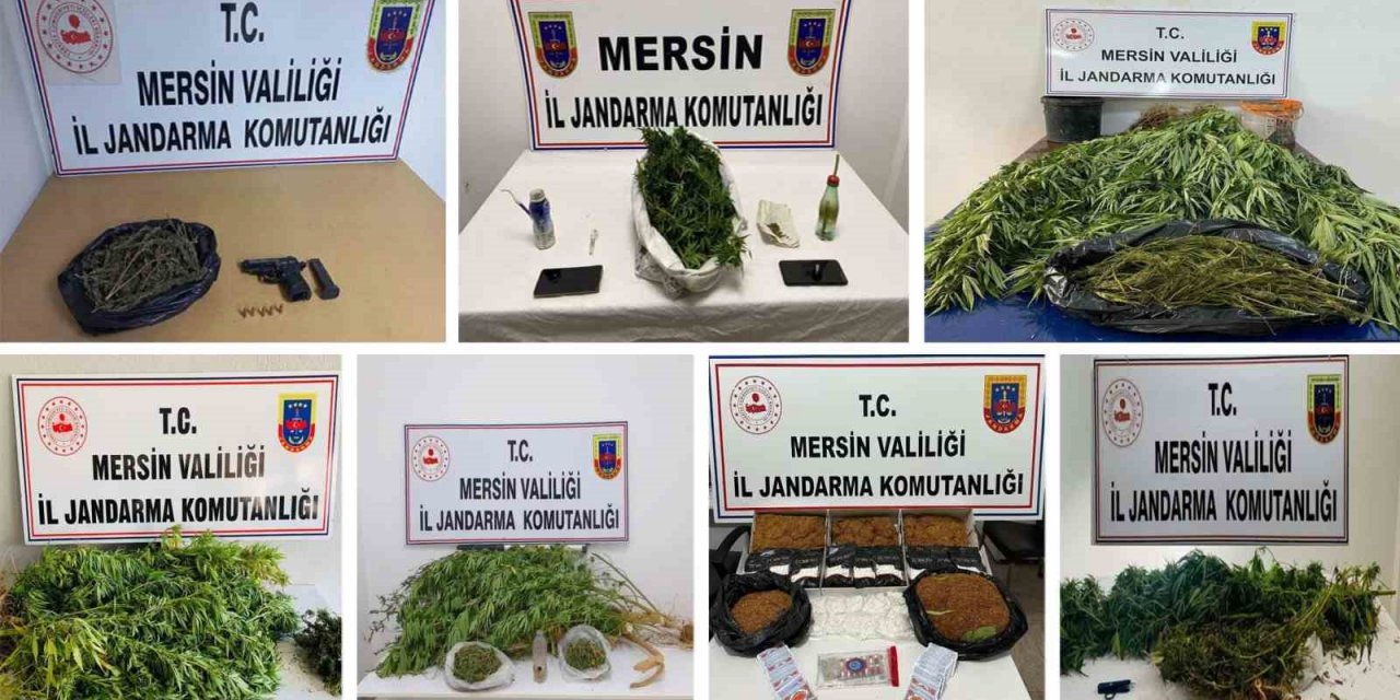 Mersin’de Uyuşturucu Operasyonu: 18 Gözaltı