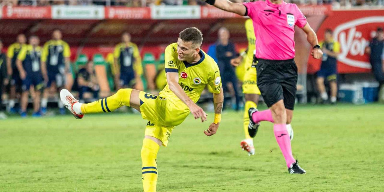 Trendyol Süper Lig: Corendon Alanyaspor: 0 - Fenerbahçe: 1 (maç Sonucu)