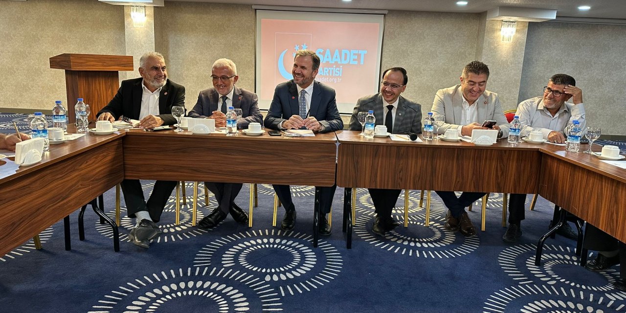 Saadet Partili Mesut Doğan ile Karaman'da