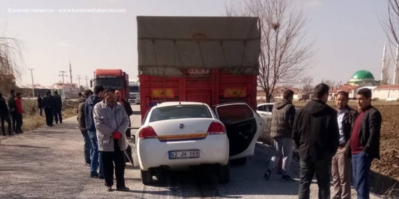 Konya'da Trafik Kazası: 1 Ölü