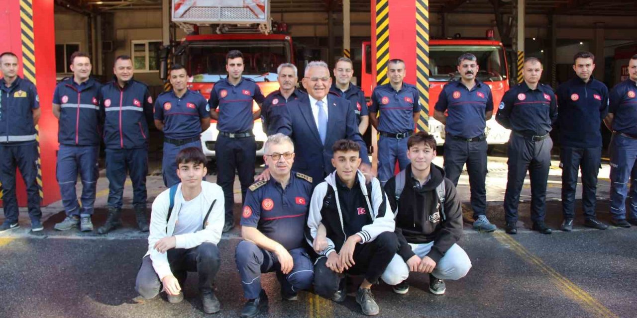 Kayseri İtfaiyesi 9 Ayda Bin 875 Olaya Müdahale Etti