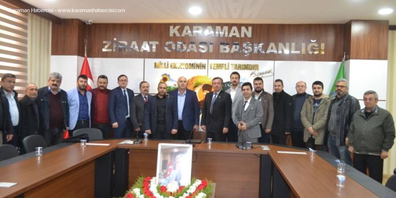 CHP Belediye Başkan Adayı Emin Ege'den Ziraat Odasına Ziyaret