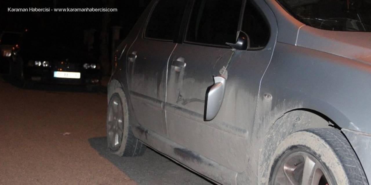 Karaman’da Park Halindeki Araçlara Zarar Verdiler