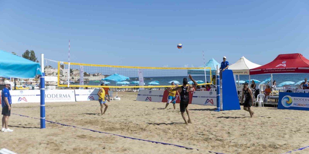 Probeach Tour Plaj Voleybolu Mersin Etabı, Kızkalesi’nde Başladı