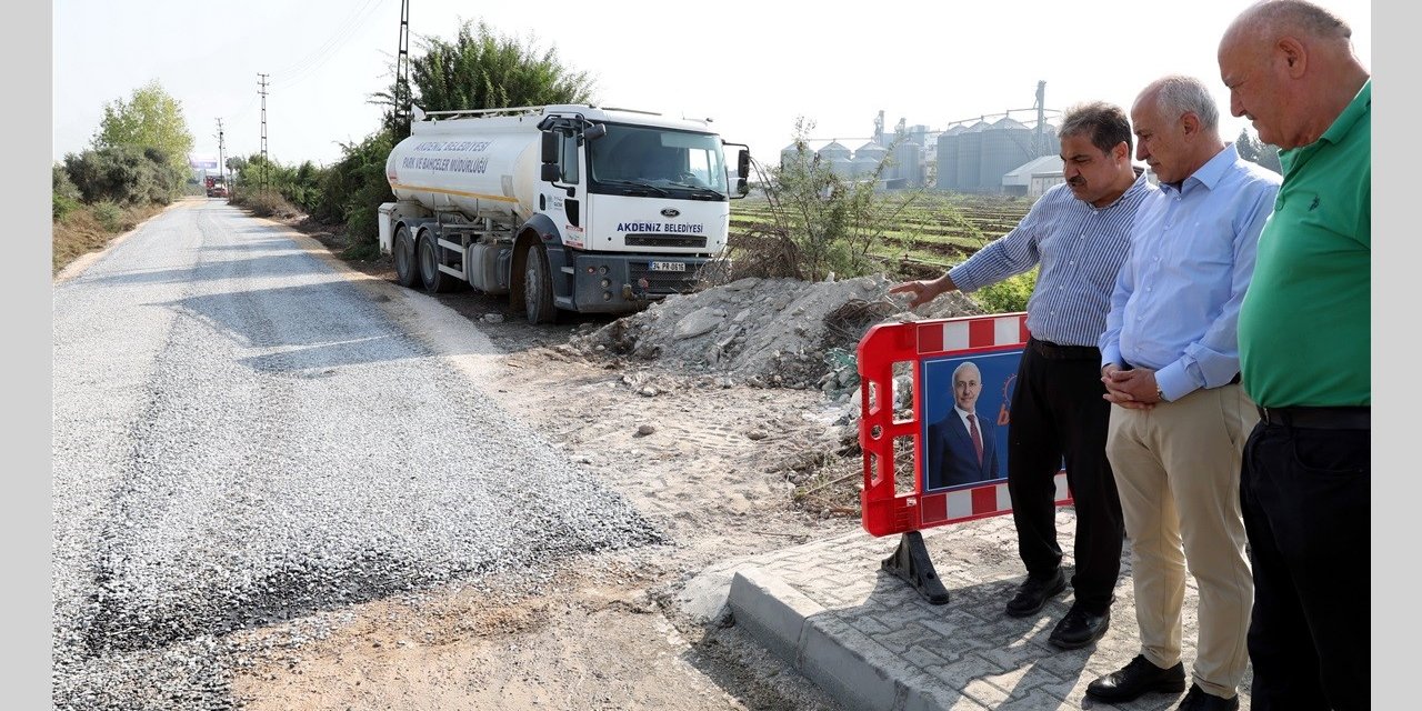 Başkan Gültak: “akdeniz’de Soğuk Asfaltı Olmayan Bahçe Yolu Kalmayacak”