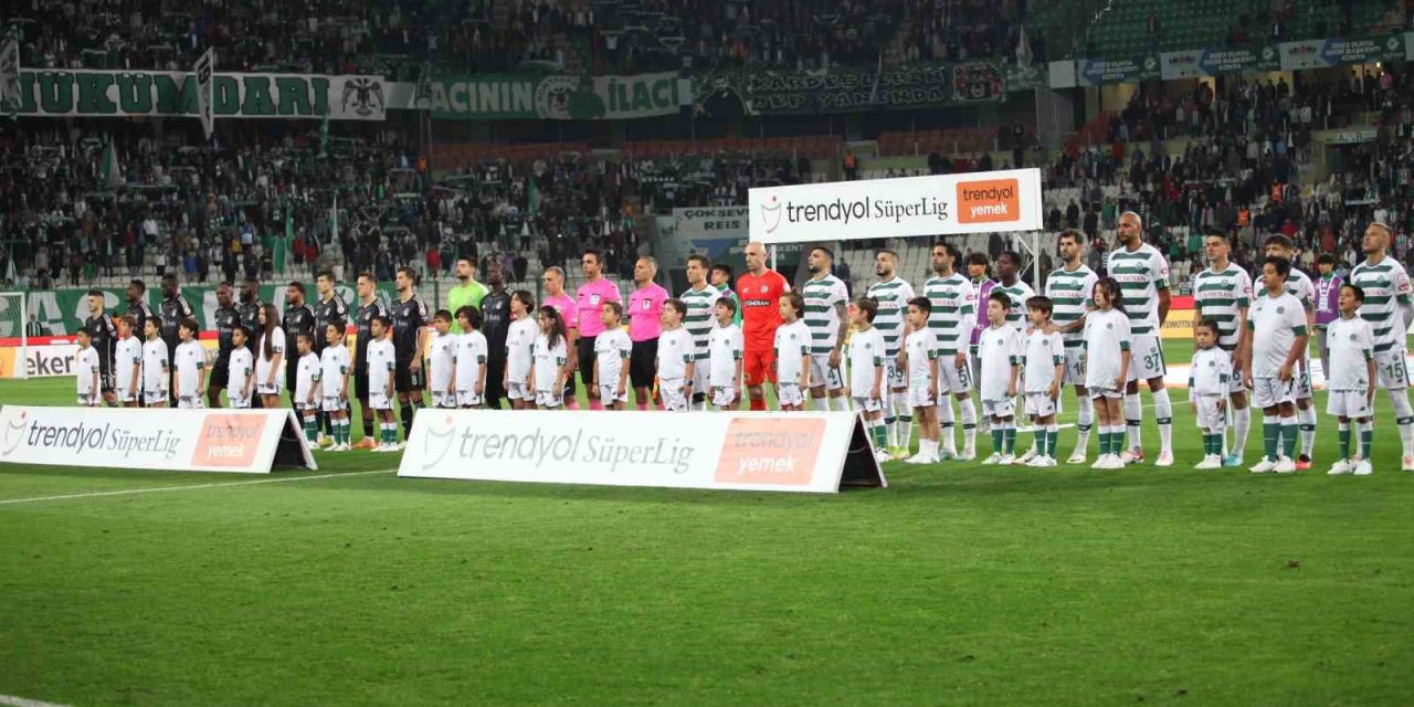 Trendyol Süper Lig: Konyaspor: 0 - Beşiktaş: 0 (maç Devam Ediyor)