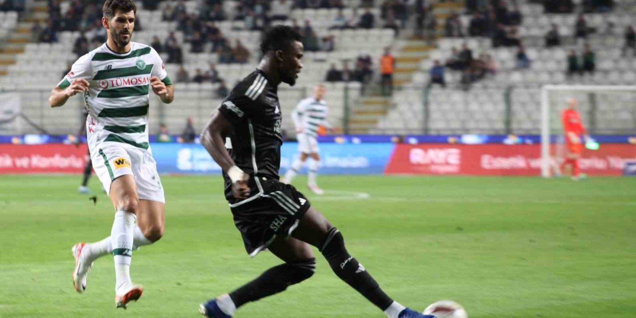 Trendyol Süper Lig: Konyaspor: 0 - Beşiktaş: 1 (ilk Yarı)