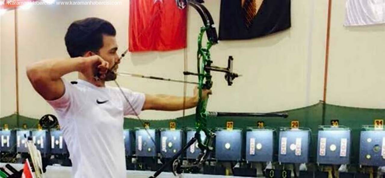 Karaman'lı Genç Okçu Milli Takım Yolunda