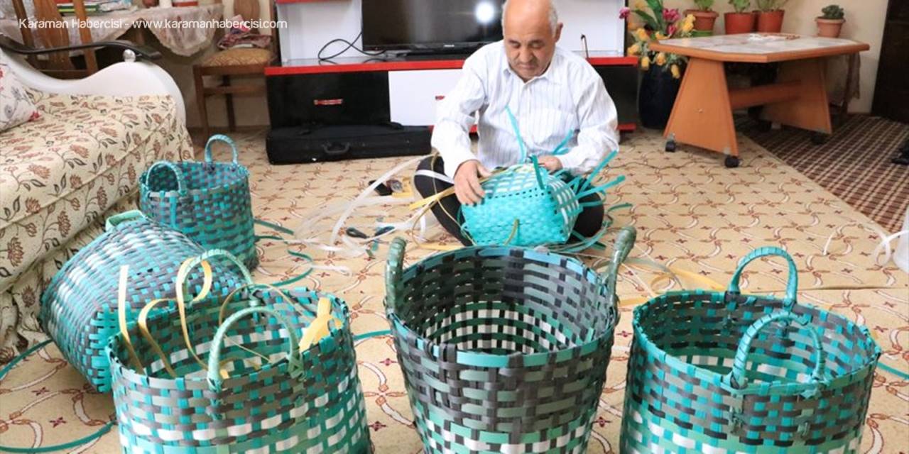 Atık Malzemeden Çanta Yapıp Karamanlılara Satıyor