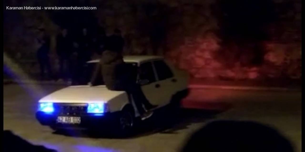 Konya’da Drift Şovuna 15 Bin 30 Lira Ceza