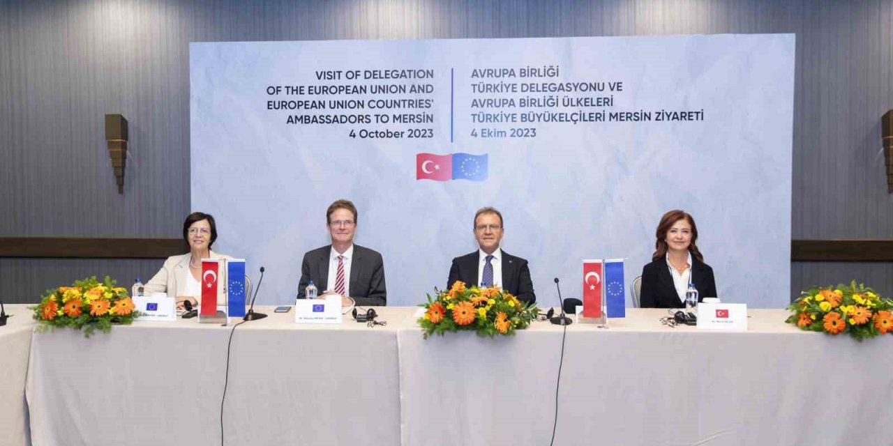 Meyer-landrut: "türkiye’yi Desteklemeye Devam Edeceğiz, Bu Dönüşümde Mersin’e De Destek Vermeye Devam Edeceğiz"