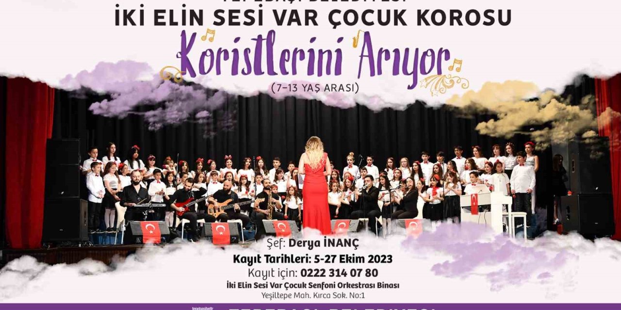 İki Elin Sesi Var Çocuk Korosu İçin Kayıtlar Başladı