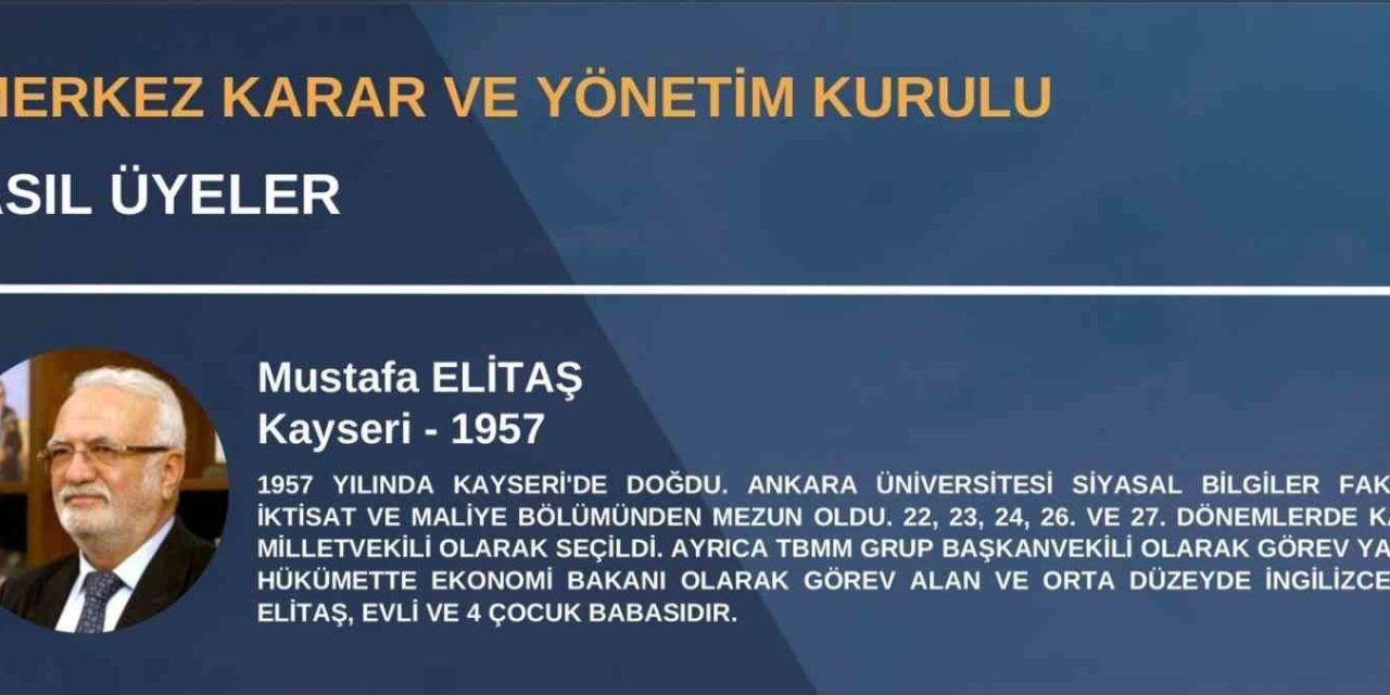 Ak Parti’nin A Takımında İki Kayserili